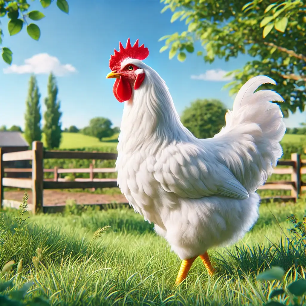 White leghorn